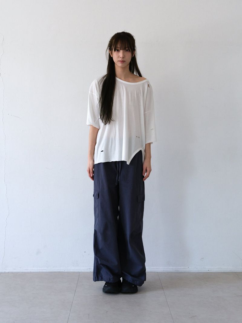 Bohemian Destroyed T-shirt (White)
