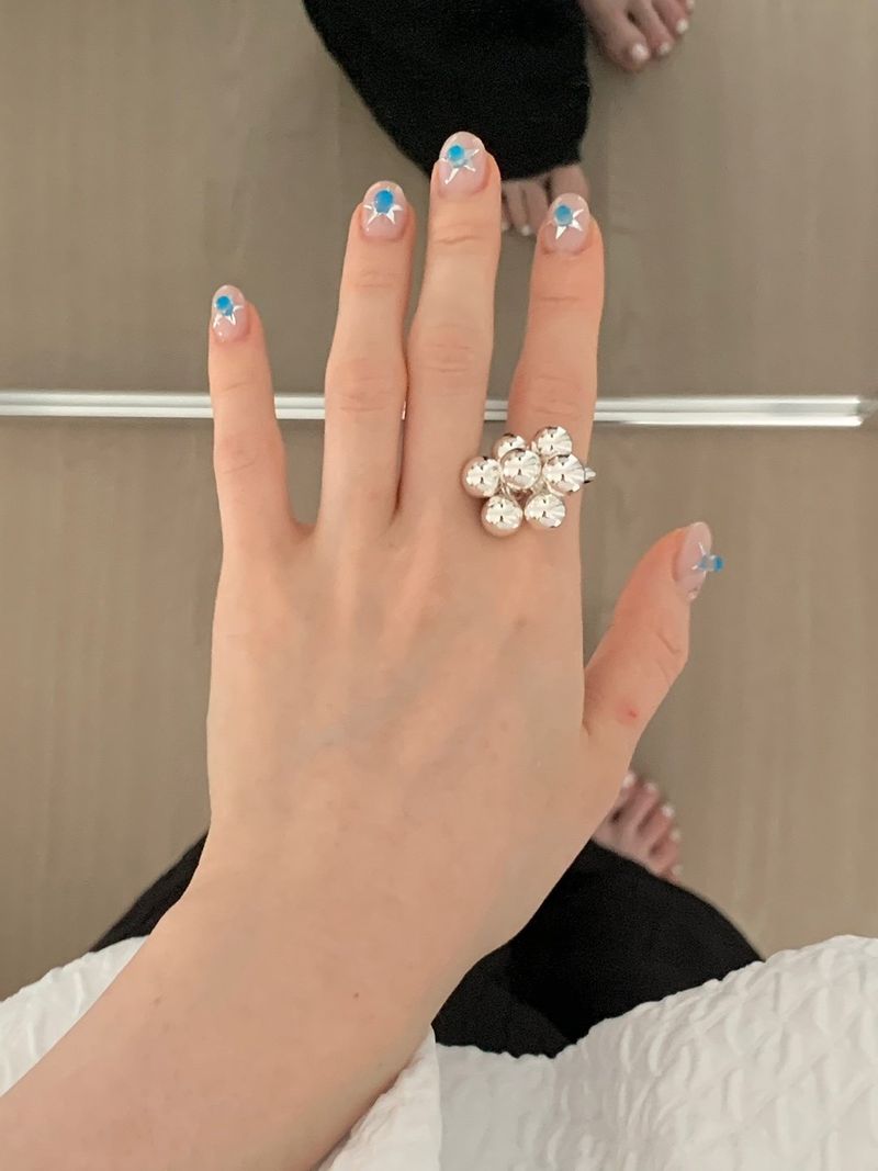 House of haus（ハウス オブ ハウス）の「Hearts2Hearts着用 シルバー ボール リング（アクセサリー）」