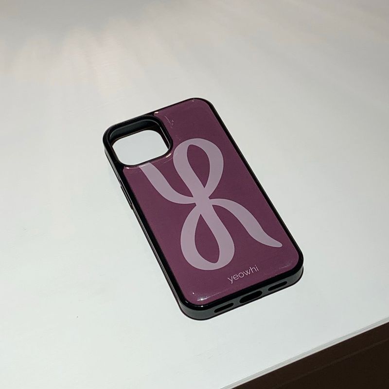 [MADE] yeowhi logo epoxy bumper case_violet