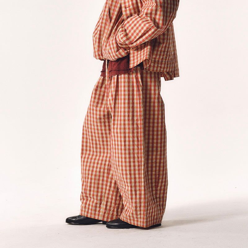 MANUFACTURE BY ATTEMPT（マニュファクチャー・バイ・アテンプト）の「CHECKERED CROPPED PANT（Pants）」