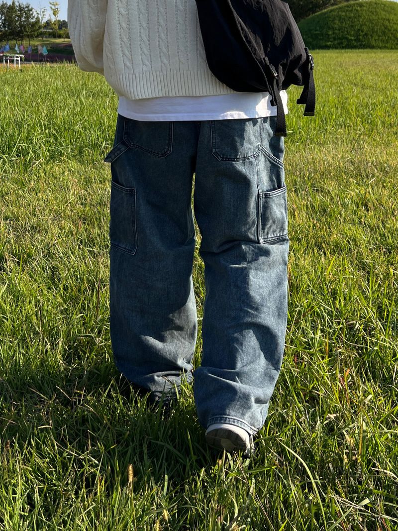 Deep Carpenter Denim Pants S, M, L (2 colors)