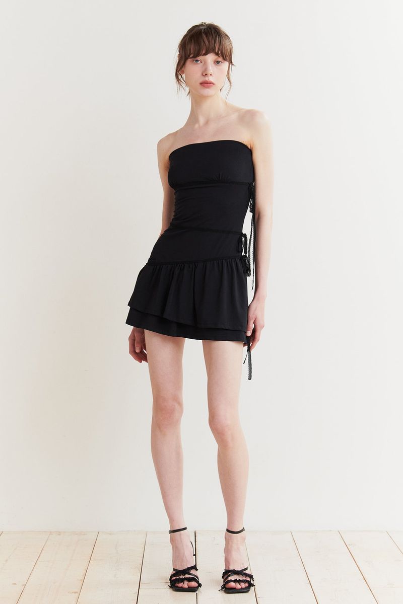 PAIN OR PLEASURE（ペインオアプレジャー）の「BELLA TUBE DRESS black（Dresses）」