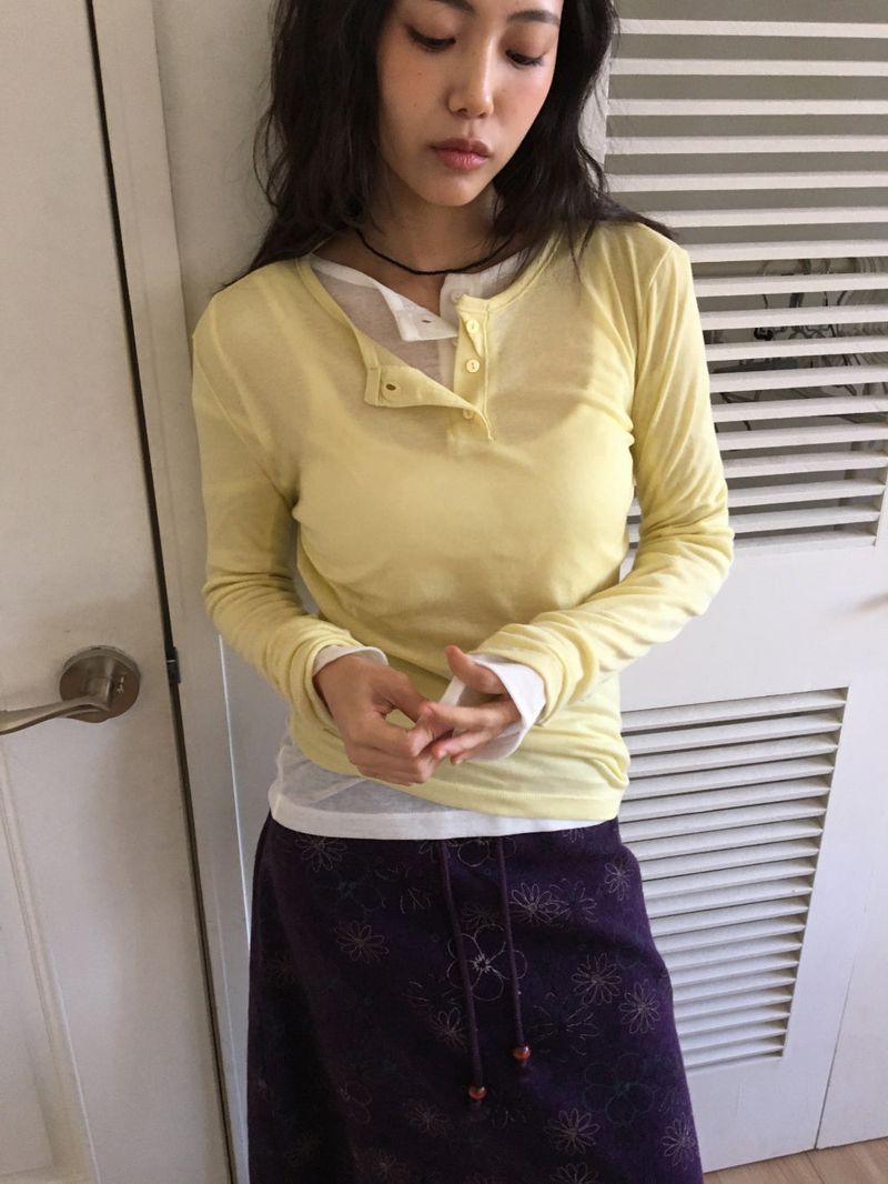 [MD's Pick]Button Long Sleeve (7 Colors)