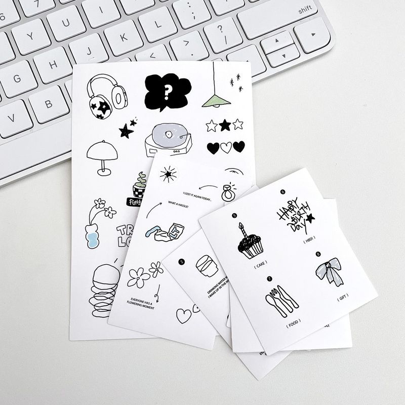 202hosil（202ホシール）の「Picture diary stickerpack（Smartphone Accessories）」