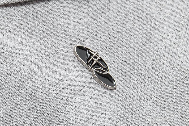 SHINING LOGO CROP BLAZER