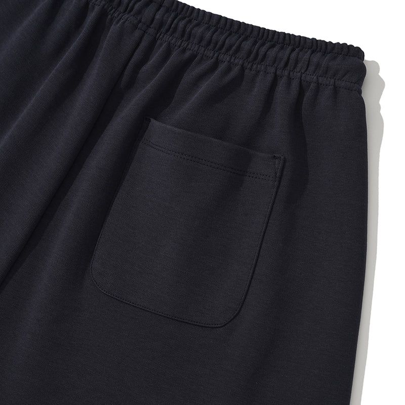 KIRSH PLAIN HALF BANDING PANTS [DARK NAVY]