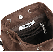 Nostalgia Chubby Backpack Brown