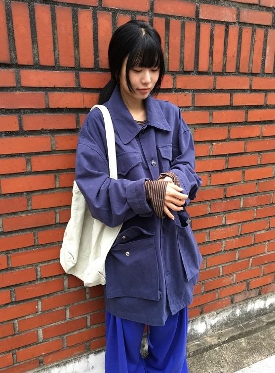 Enya Vintage Over Fit Work Jacket