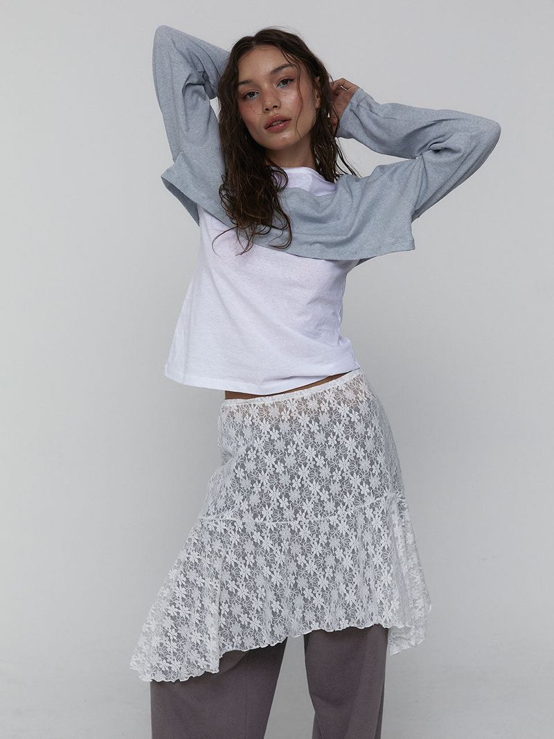 Cotton Cropped Top_Skyblue