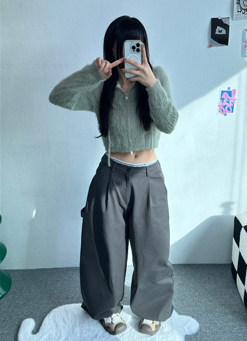 CARPENTER WORK BANDING PANTS🖤🩶💛 - 3 COLORS