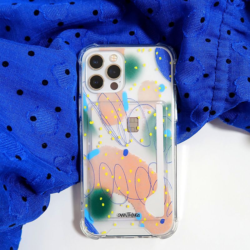 [MADE] Doodle card case (jelly hard)