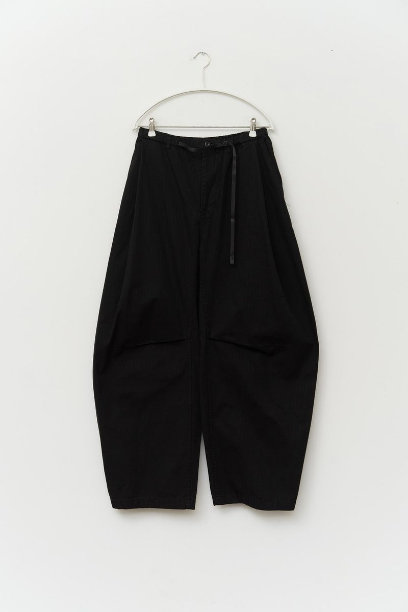 Amy Herringbone Barrel Pants