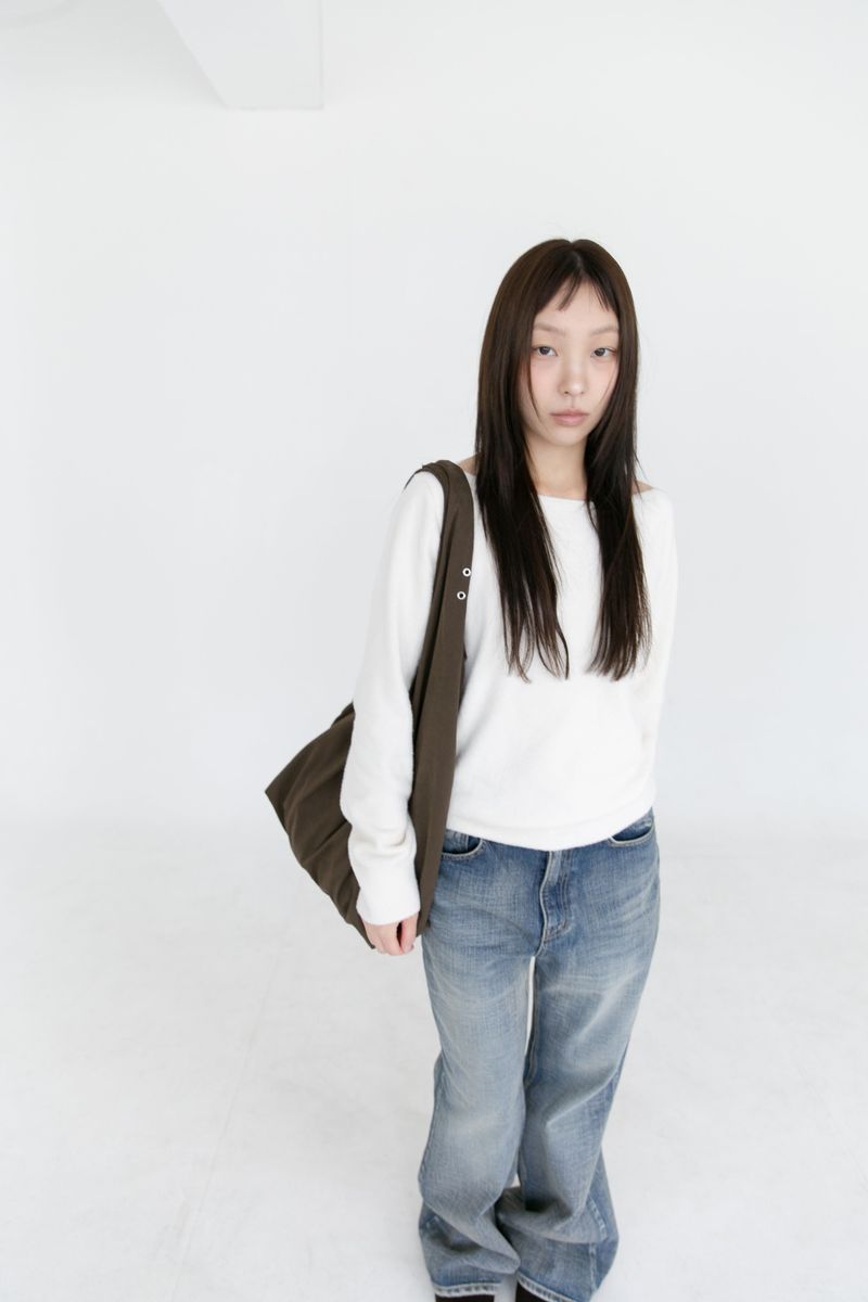pastel boat-neck knit(4colors)