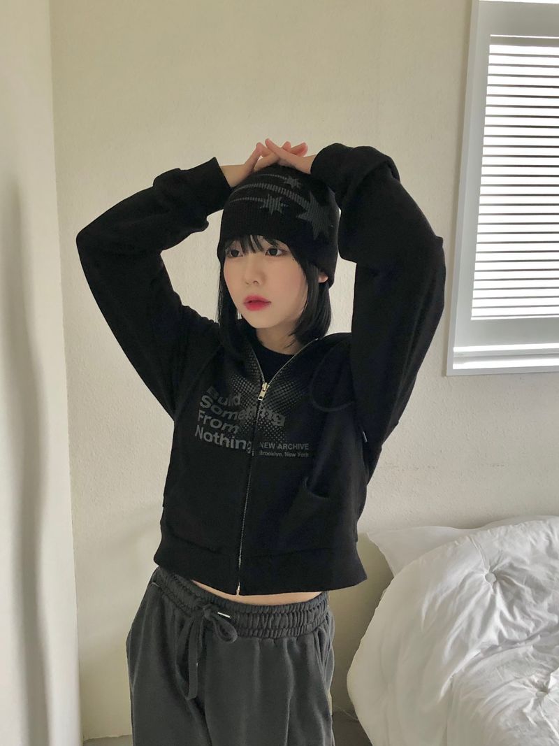Build hood zip-up