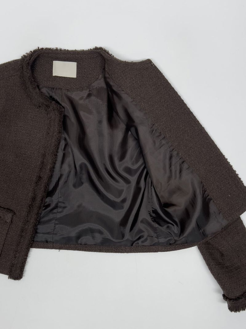Sunday Fringe Tweed Jacket