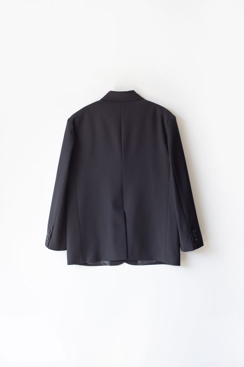 Boy wool jacket (Black)