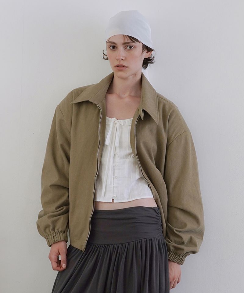 WITHOUTSUMMER（ウィズアウトサマー）の「Field cotton jacket_beige（Jackets/Outerwear）」