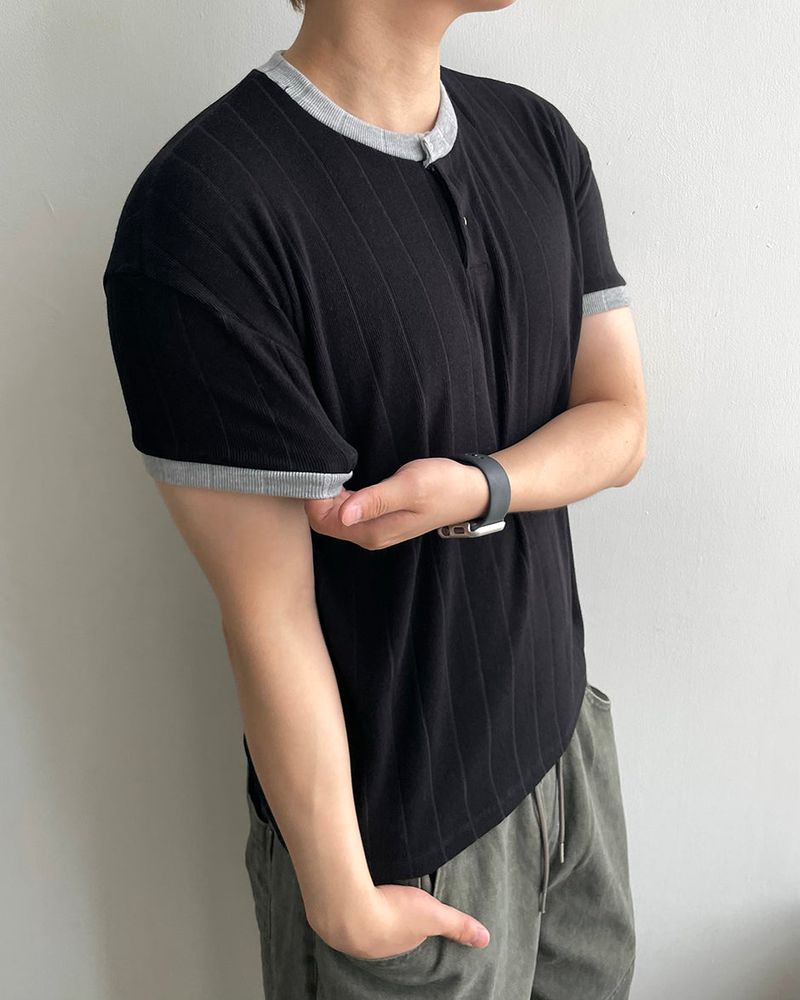 Hail Ringer Short Sleeve Knit