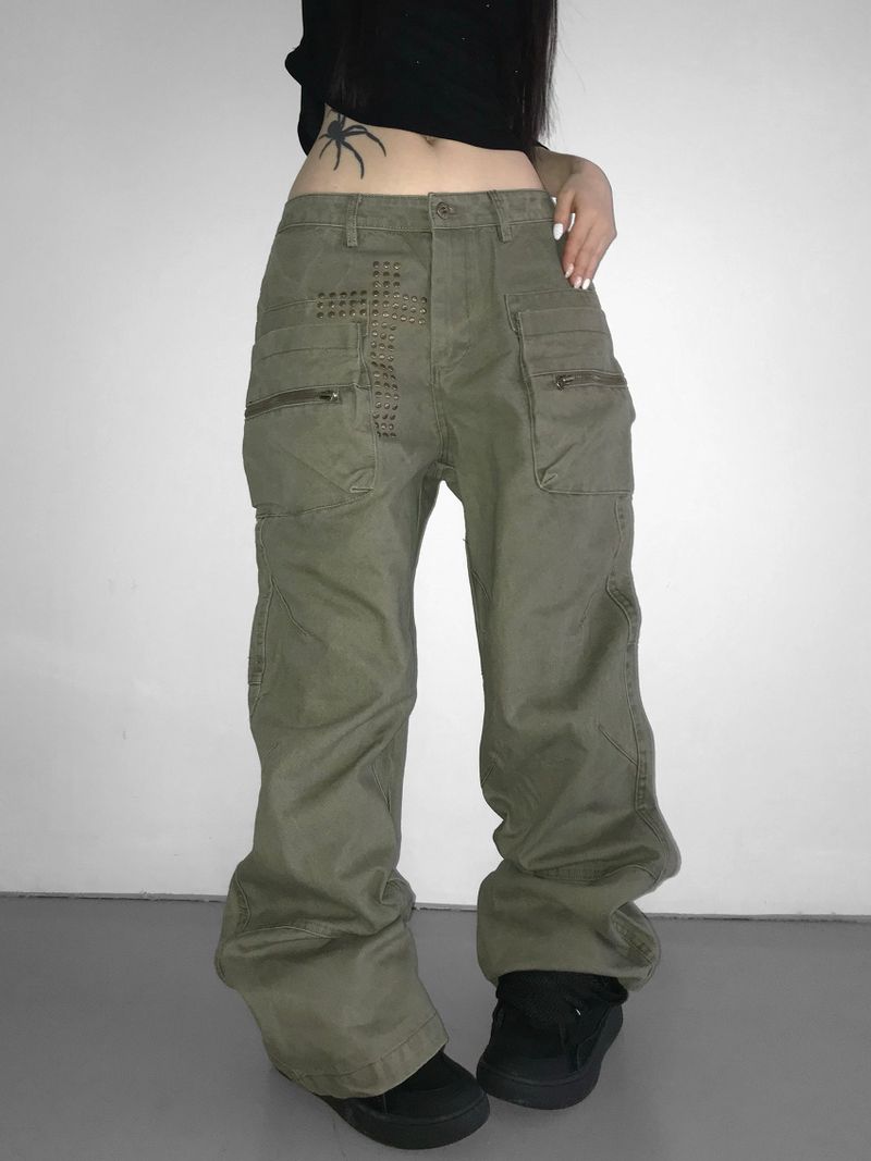 THEAIRTOWN（ザエアータウン）の「metal cross crack cargo pt（Pants）」