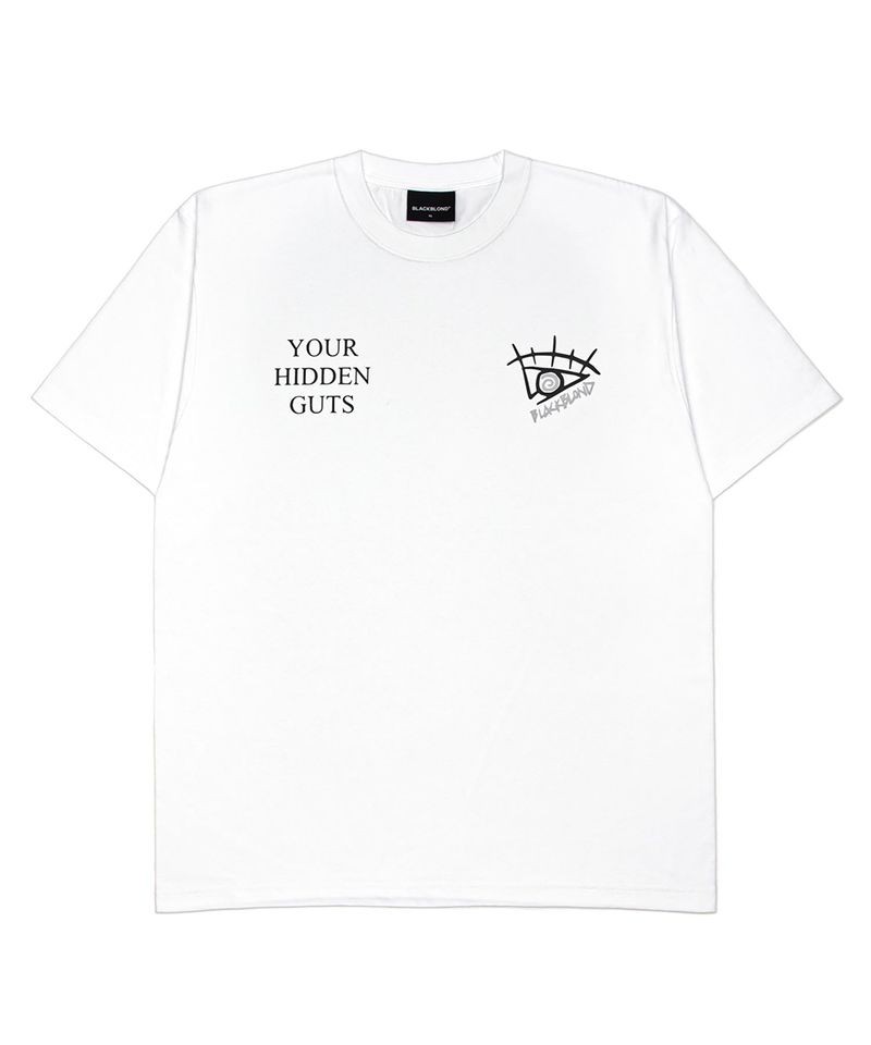 BLACKBLOND(ブラックブロンド)の「BBD Oculus Logo T-Shirt (White)(Tops)」