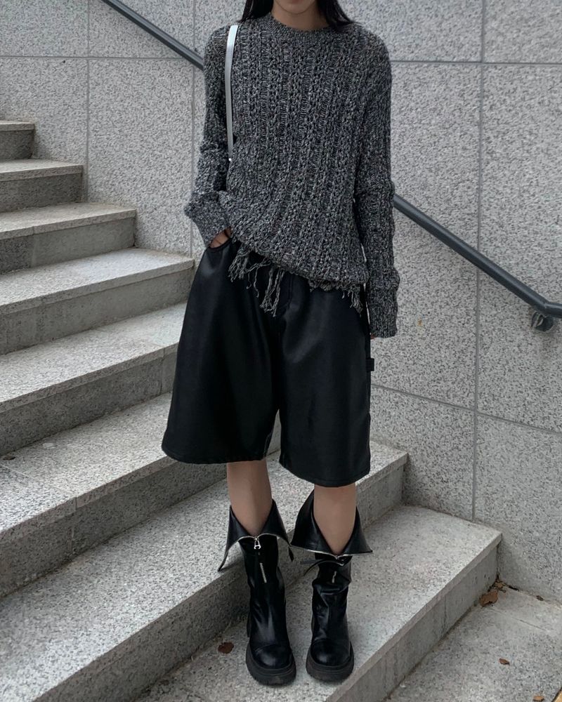 kyoive（コイブ）の「Bermuda leather pants（Pants）」