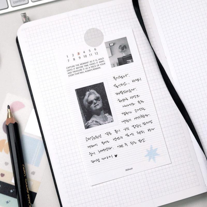Portrait sticker package