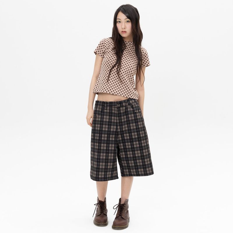 Twister Star Angel Tee - Dot Brown
