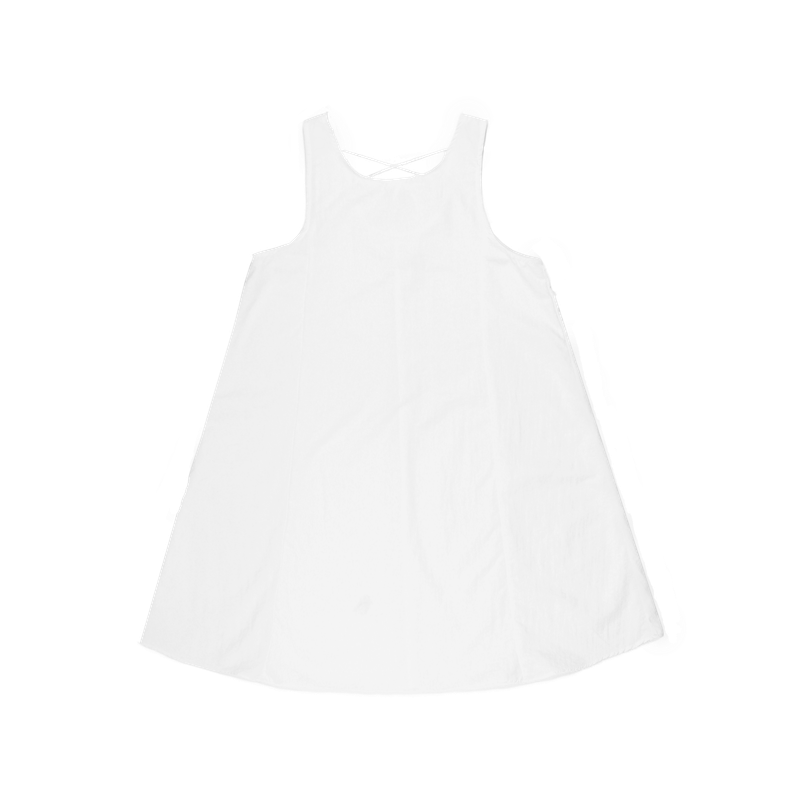 BACK RIBBON DRESS (2 COLORS)