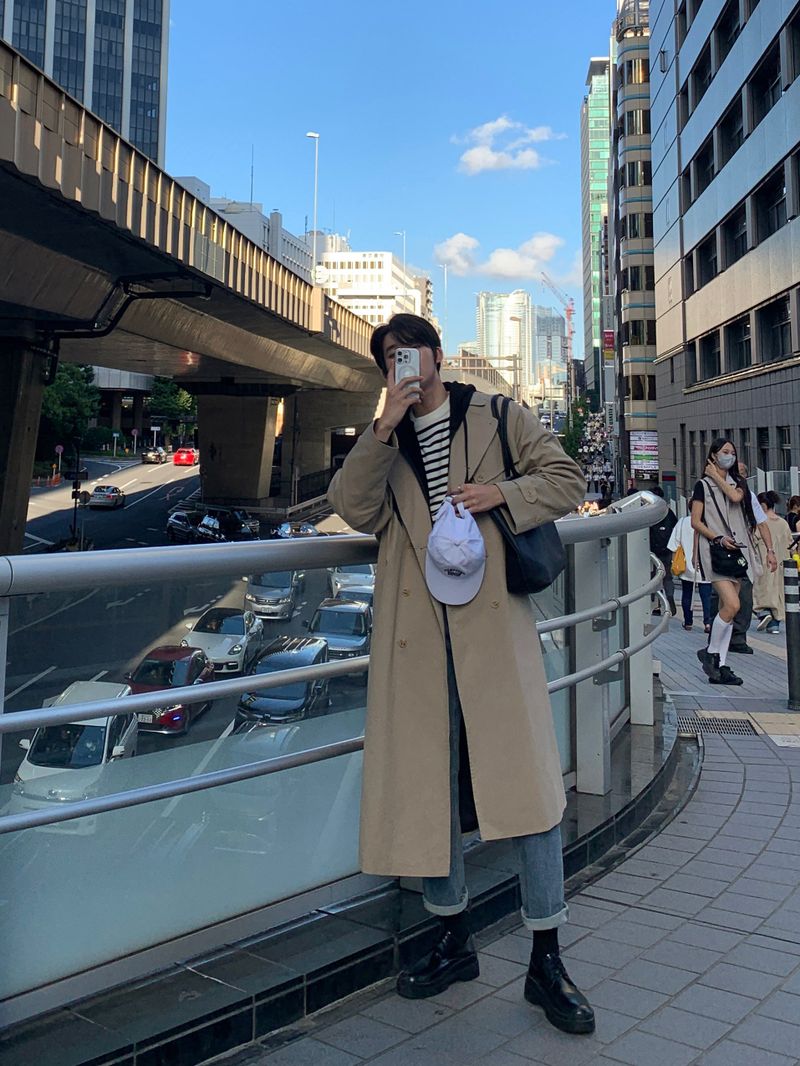 LMN Lower and Long Trench Coat (2 colors)
