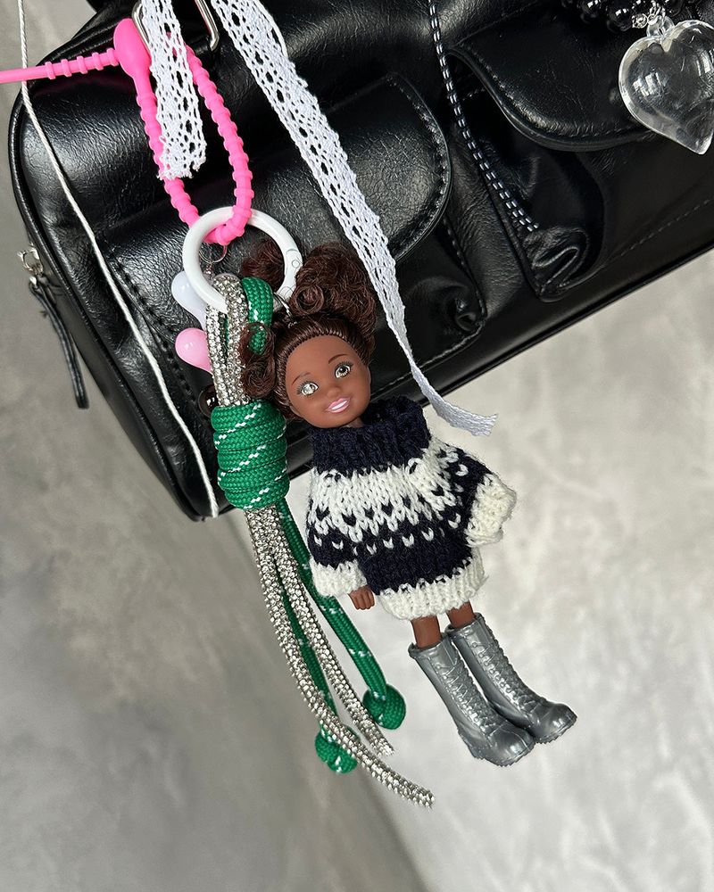 Tyla tanning doll key ring