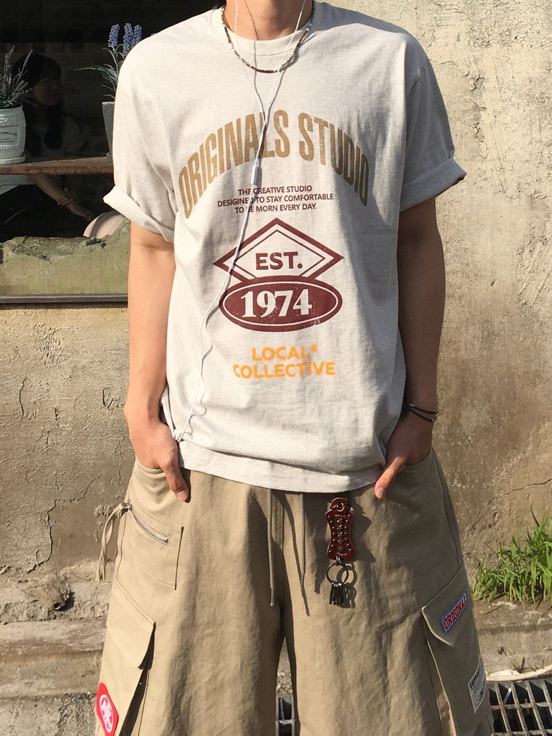 SSROOM(エスエスルーム)の「Studio 1974 Boxy Short Sleeve Tee 3C(Tops)」