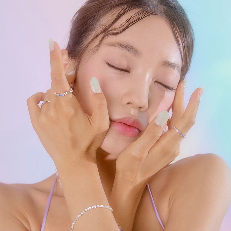Pastel Wave Ring (rosegold)