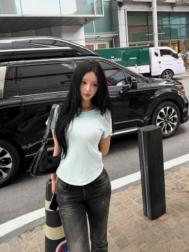 26SS★ [MADE] -5kg U-Line Tee