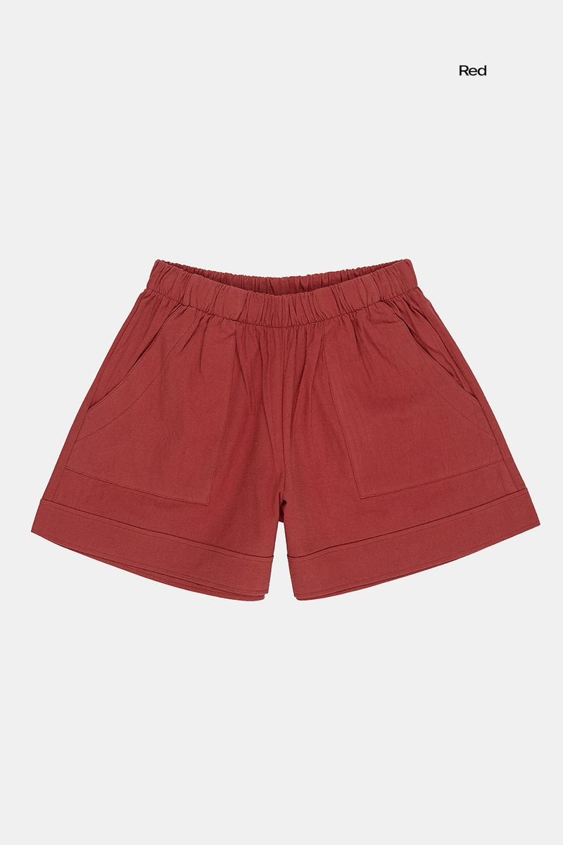 Rocio banding wide shorts