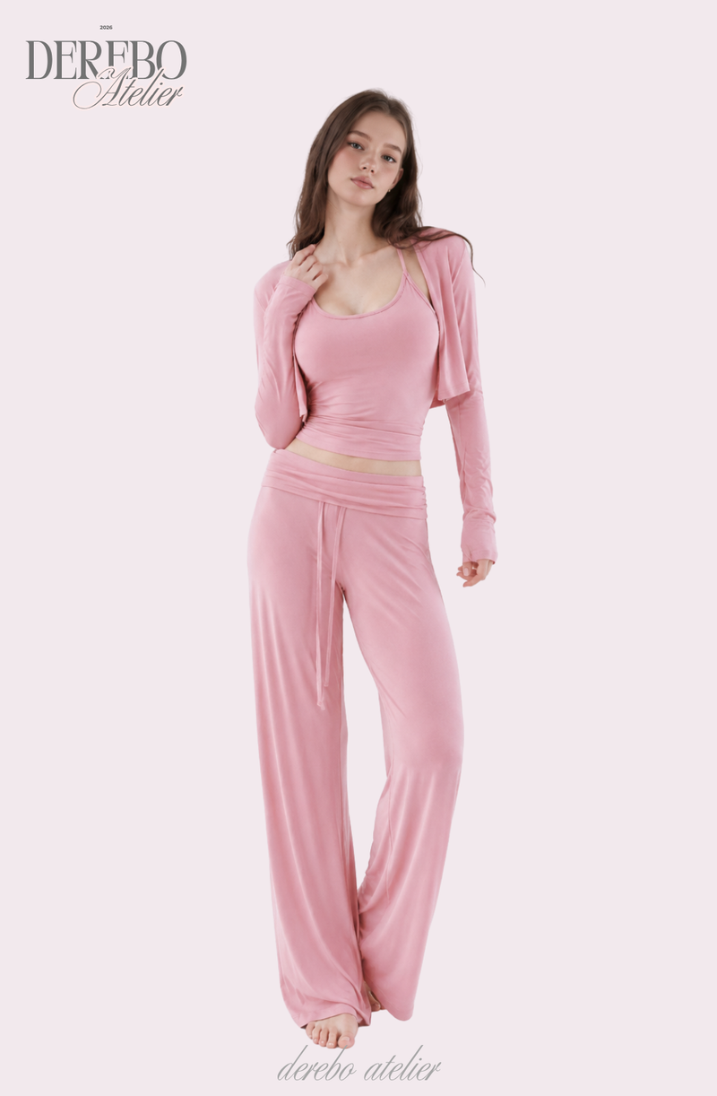 Roena pad sleeveless flare training set-up (pants long)