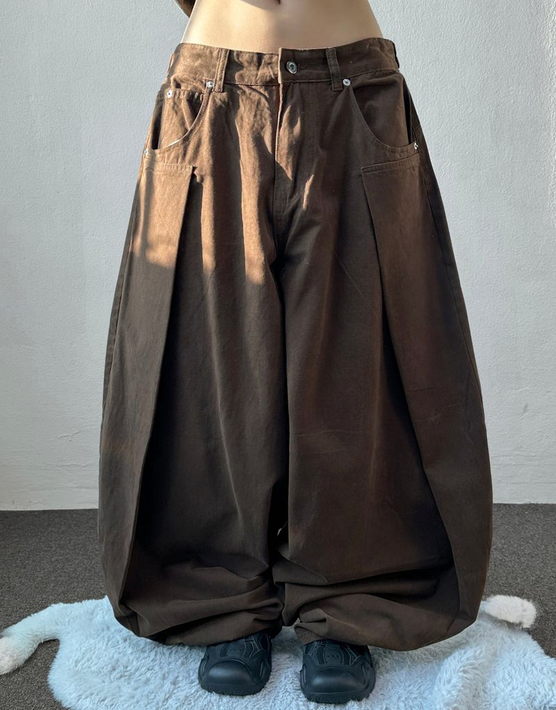 CCORTTI（コルッティ）の「Flip Fold Pintuck Balloon Pants 3color（Pants）」