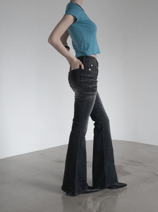 Tinble Catwashed High Bootcut Denim