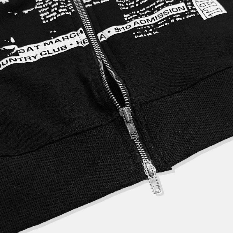 Second Oversized Fit Hoodie Zip-Up