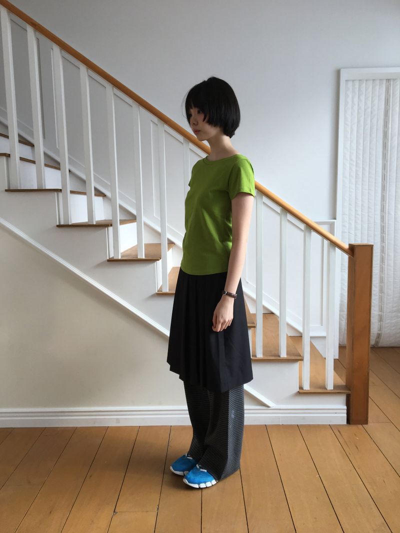 YWD PLEATS SKIRT + BELT (2color)
