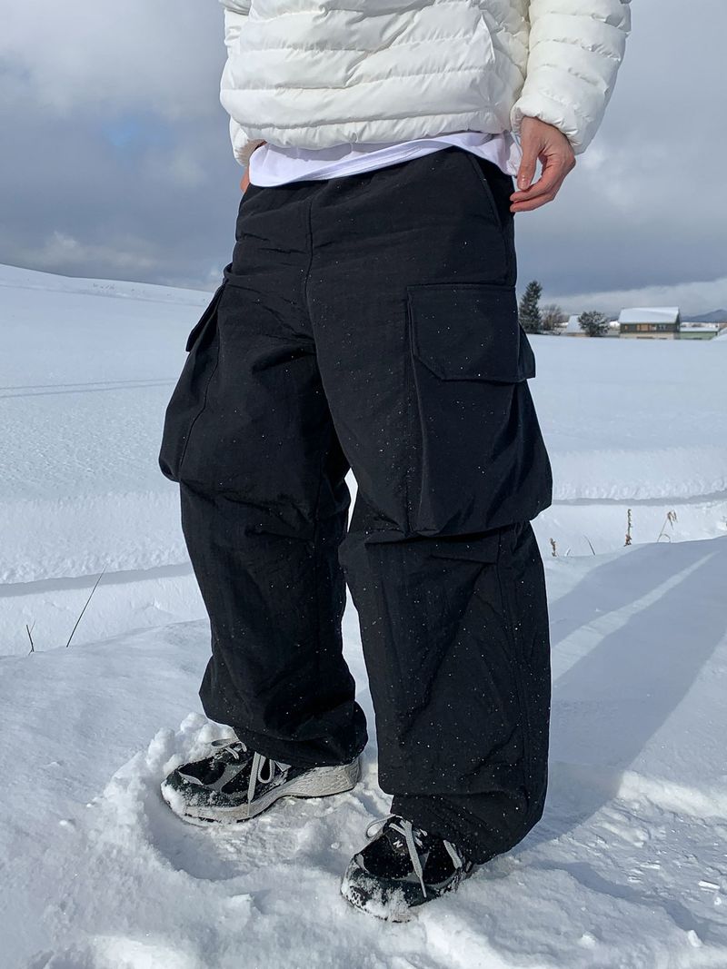 [2oz] Revane balloon padded cargo pants