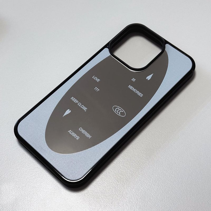 LOVE Memories Bumper Mirror Phone Case (SB)