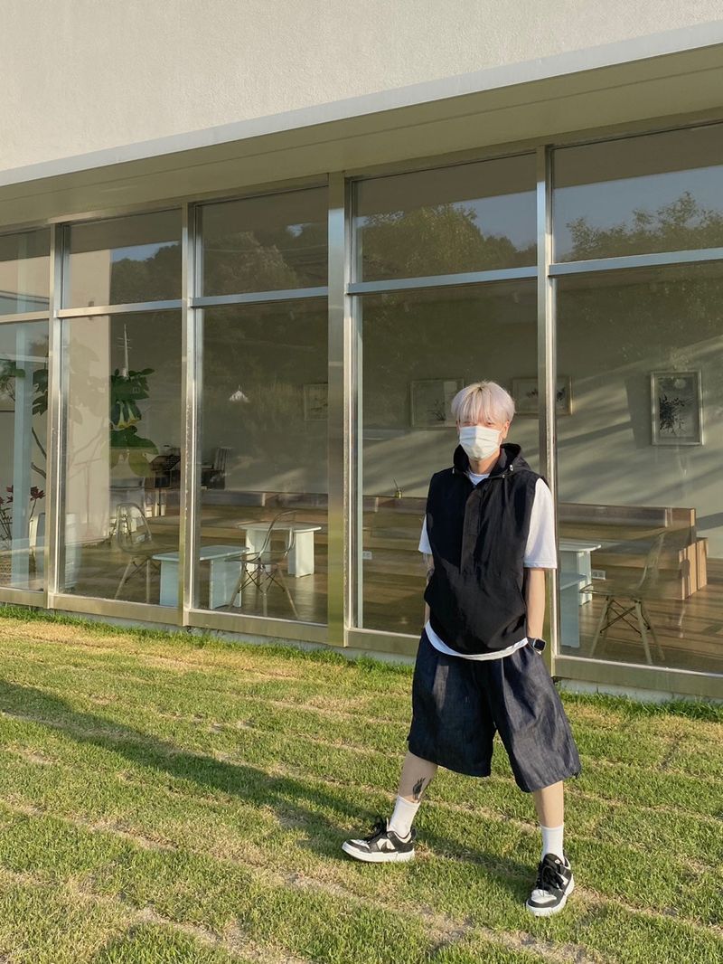 Track anorak vest