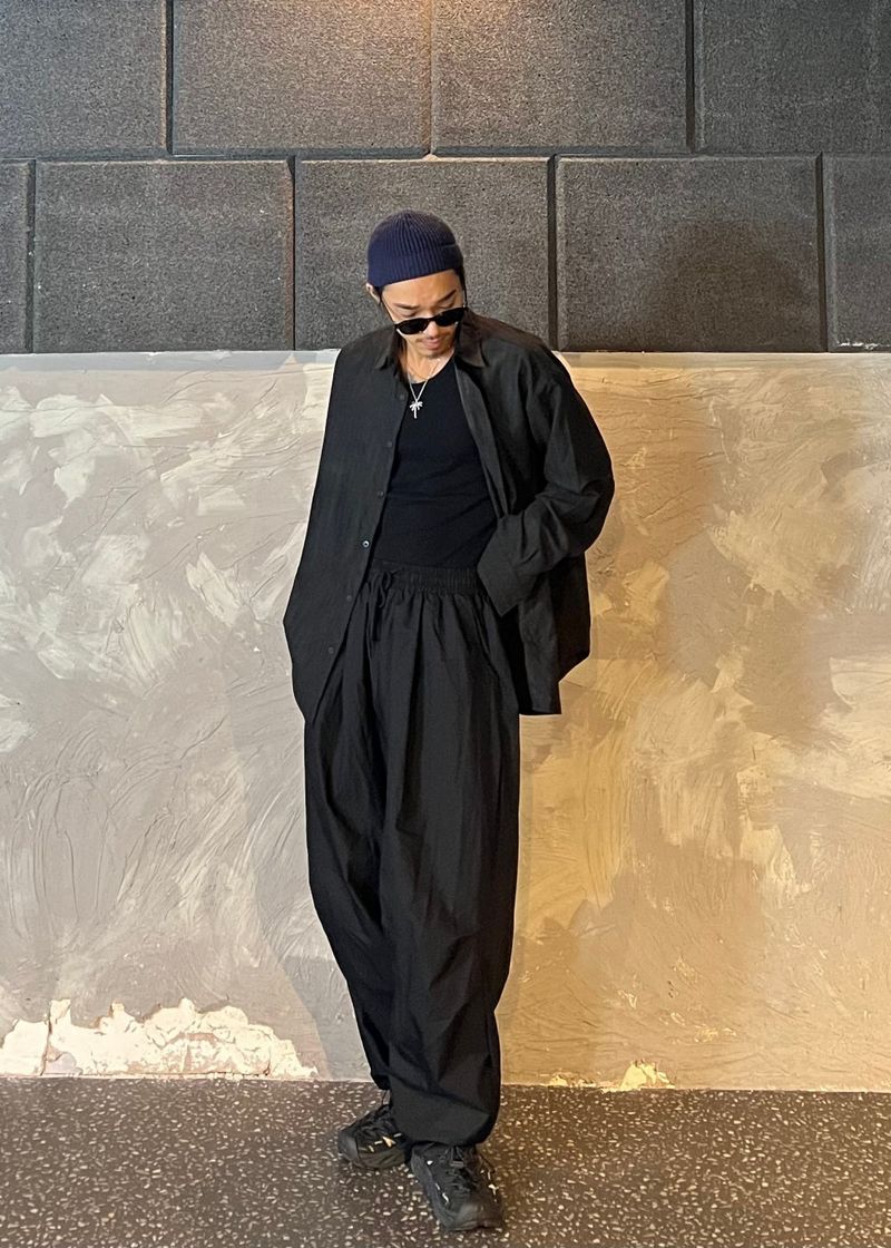 Work Nylon Banded Pants 4Color