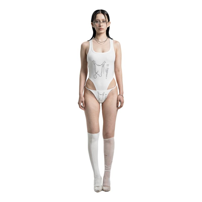 R1004(アールワンサウザンフォー)の「JEWELS BODYSUIT(Pants)」