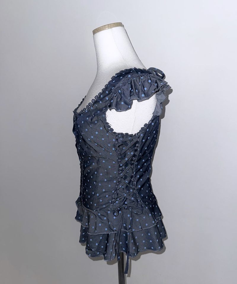 Bless Frill Blouse (2colors)