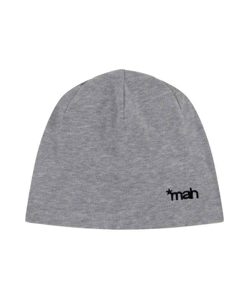 mah LOGO DRAPE BEANIE_GREY