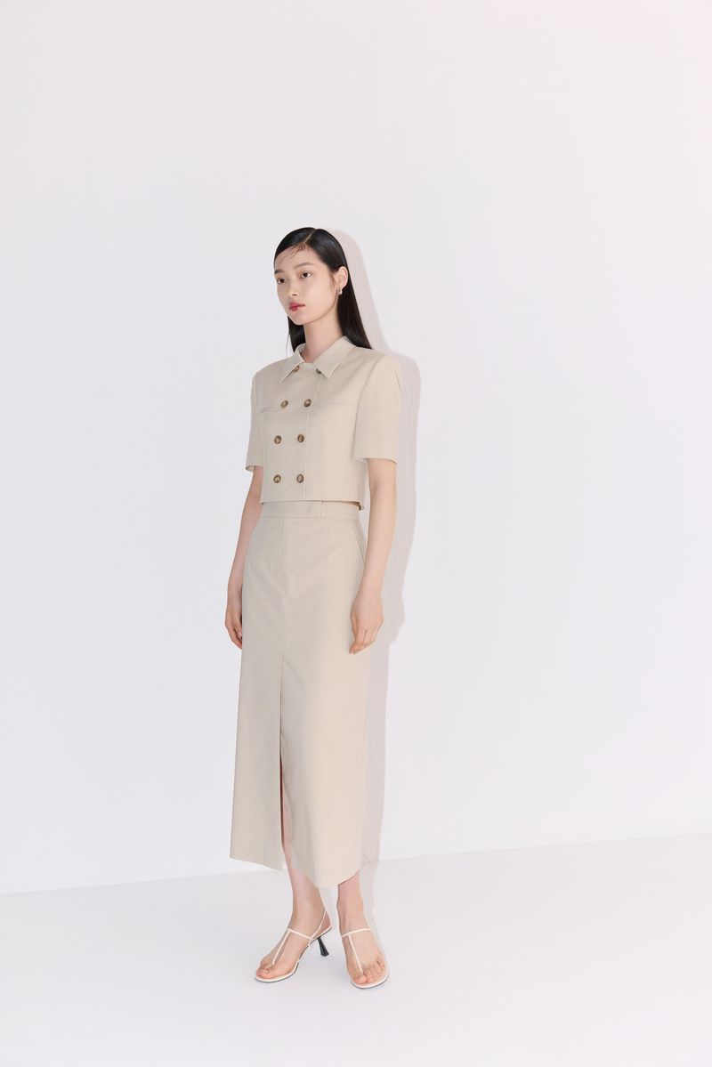 NO.35 JACKET - BEIGE