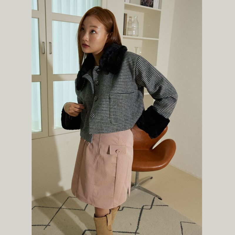 Posh short coat (black)