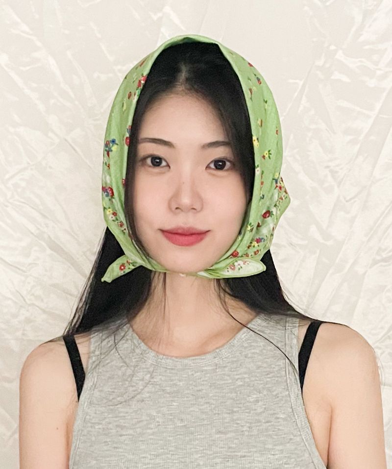 Strawberry bandana scarf