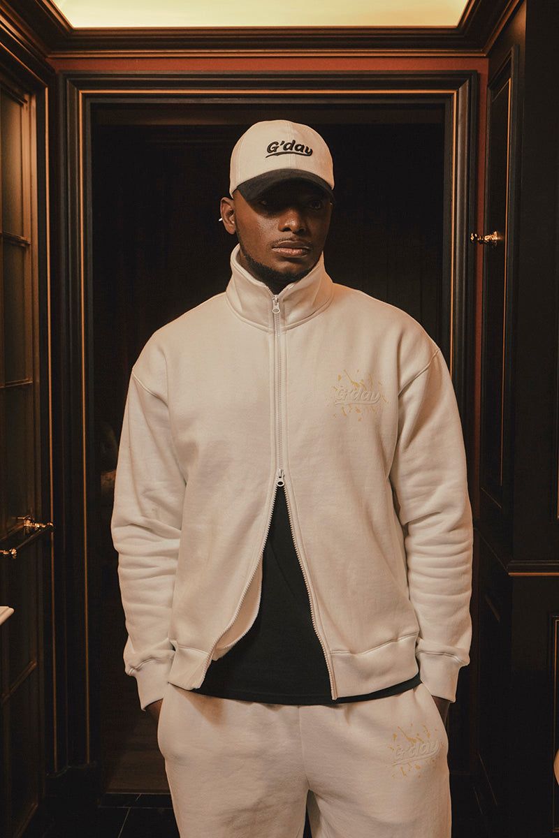 G'day coduroy ballcap(white